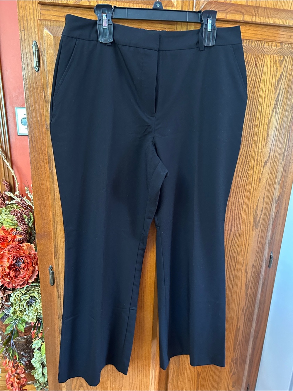 Worthington Black Wide-Leg Dress Pants